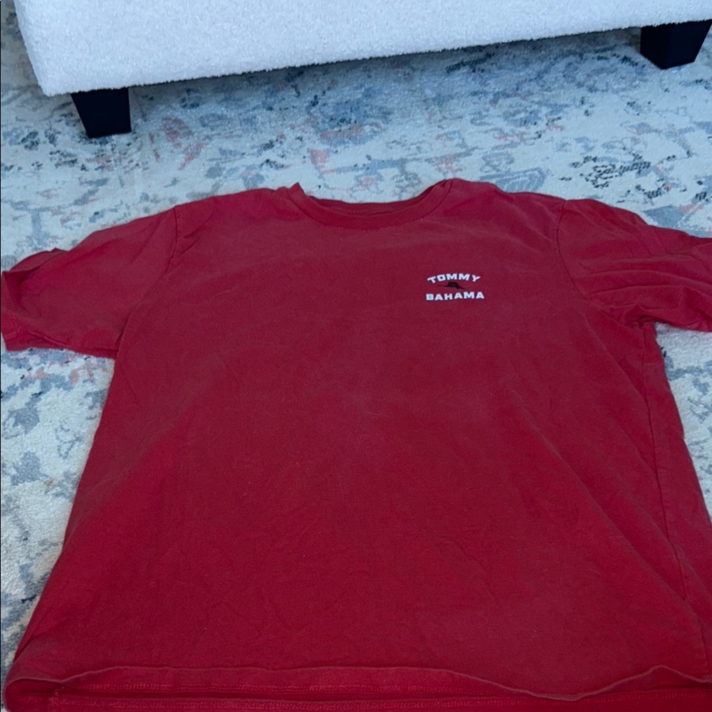 Tommy Bahama Red Short Sleeve Tee